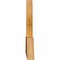 Ekena Millwork Portland Rough Sawn Timber Gable Bracket, Western Red Cedar, 72"W x 18"H x 2"D x 6"F, 6/12 Pitch GBW072X18X0206POR00RWR - alternate 5